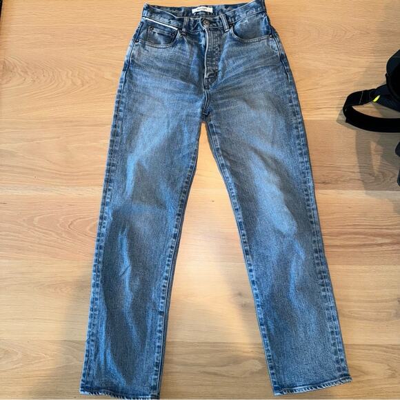 Moussy Vintage Woodhaven Wide Straight Howa Jeans 26 - Picture 8 of 14